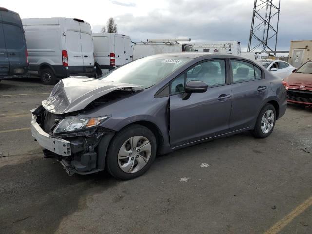 HONDA CIVIC LX 2014 with VIN 19XFB2F51EE265477 - Photo from auction