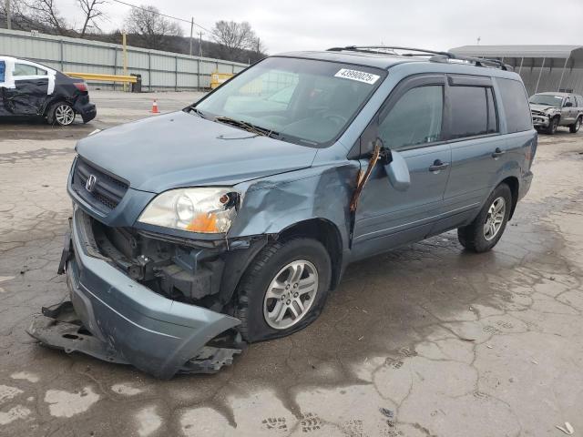 HONDA PILOT EXL 2005 with VIN 2HKYF18615H534439 - Photo from auction