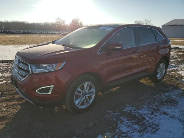 FORD EDGE SEL 2017 with VIN 2FMPK4J84HBB73420 - Photo from auction
