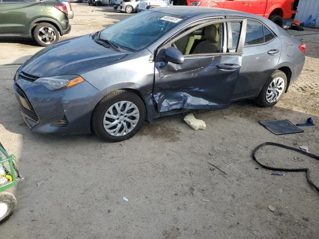 TOYOTA COROLLA L 2018 with VIN 5YFBURHE3JP851282 - Photo from auction