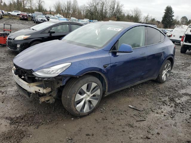 TESLA MODEL Y 2021 with VIN 5YJYGDED8MF133274 - Photo from auction