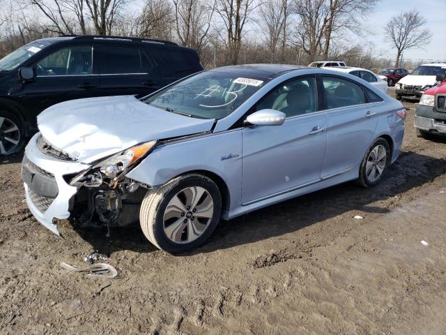 HYUNDAI SONATA HYB 2015 with VIN KMHEC4A44FA136975 - Photo from auction