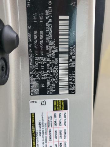Photo 14 from auction – 2021 LEXUS RX 350 with VIN 2T2HZMAAXMC217926