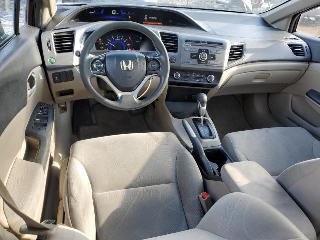 Photo 8 from auction – 2012 HONDA CIVIC LX with VIN 19XFB2F55CE363747