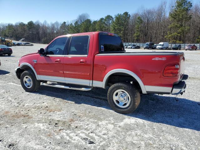 Photo 2 from auction – 2002 FORD F150 SUPER with VIN 1FTRW08L12KB89303