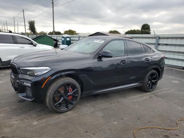 BMW X6 XDRIVE4 2021 with VIN 5UXCY6C00M9E08487 - Photo from auction
