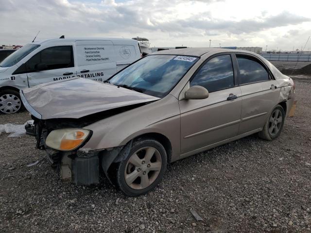KIA SPECTRA EX 2007 with VIN KNAFE121375436715 - Photo from auction