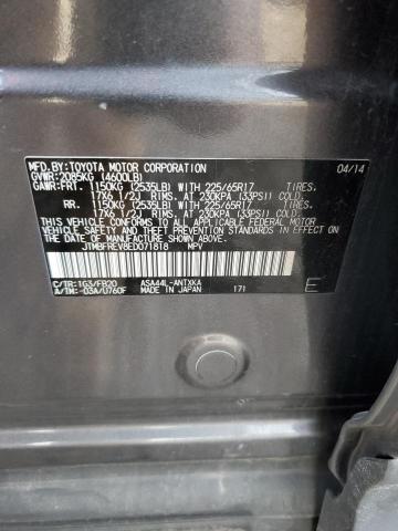 Photo 14 from auction – 2014 TOYOTA RAV4 LE with VIN JTMBFREV8ED071818