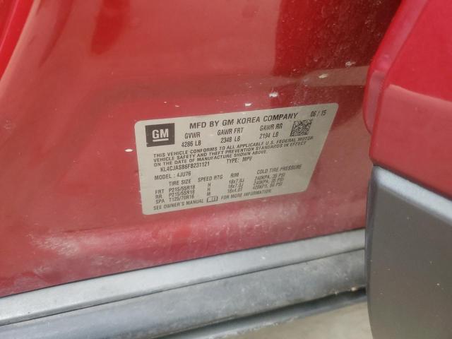 Photo 14 from auction – 2015 BUICK ENCORE with VIN KL4CJASB6FB231121