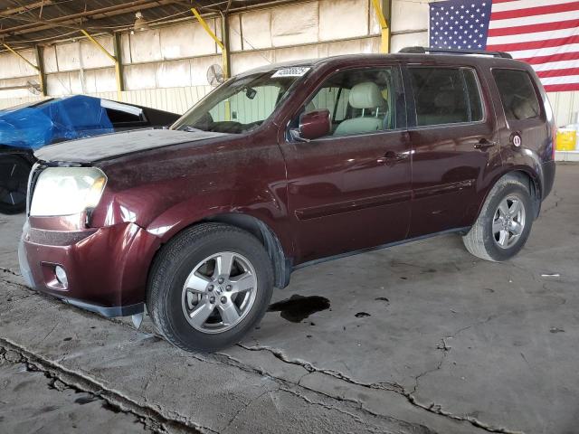 HONDA PILOT EXL 2011 with VIN 5FNYF3H57BB015800 - Photo from auction