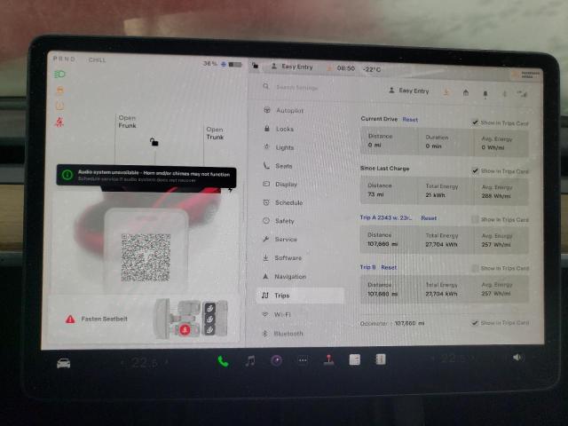 Photo 9 from auction – 2022 TESLA MODEL 3 with VIN 5YJ3E1EA8NF288350