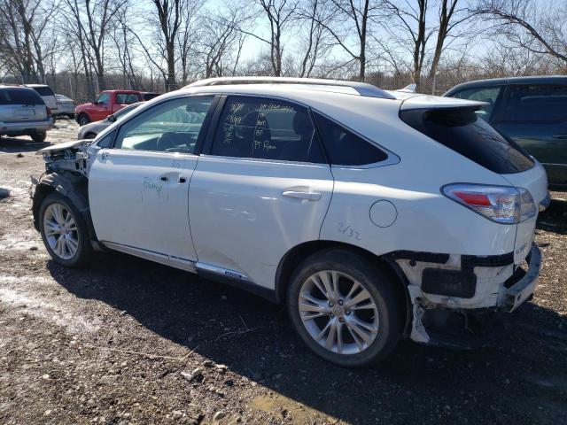 Photo 2 from auction – 2010 LEXUS RX 450H with VIN JTJBC1BA2A2406120