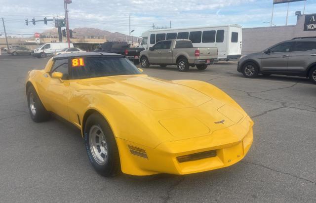 CHEVROLET CORVETTE 1981 with VIN 1G1AY8766BS408461 - Photo from auction