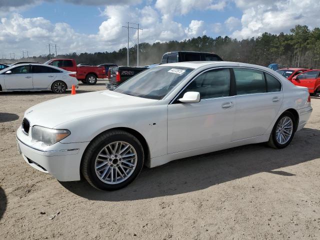 BMW 745 LI 2004 with VIN WBAGN635C4DS52148 - Photo from auction