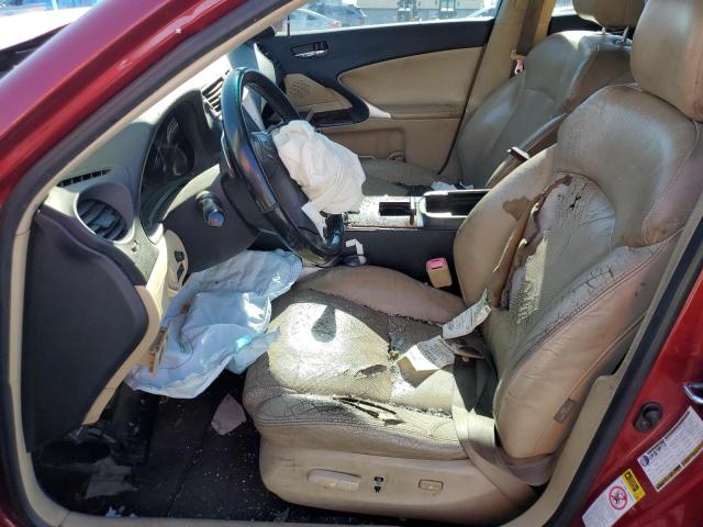 Photo 7 from auction – 2008 LEXUS IS 250 with VIN JTHBK262685075242