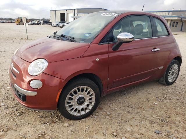 FIAT 500 LOUNGE 2014 with VIN 3C3CFFCR5ET185783 - Photo from auction