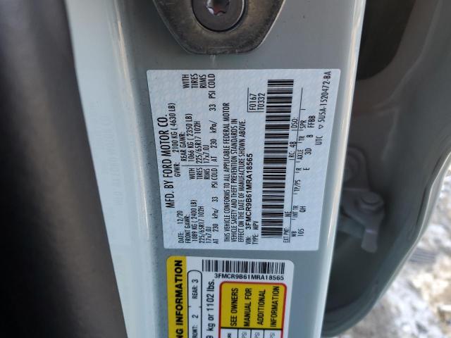 Photo 14 from auction – 2021 FORD BRONCO SPO with VIN 3FMCR9B61MRA18565