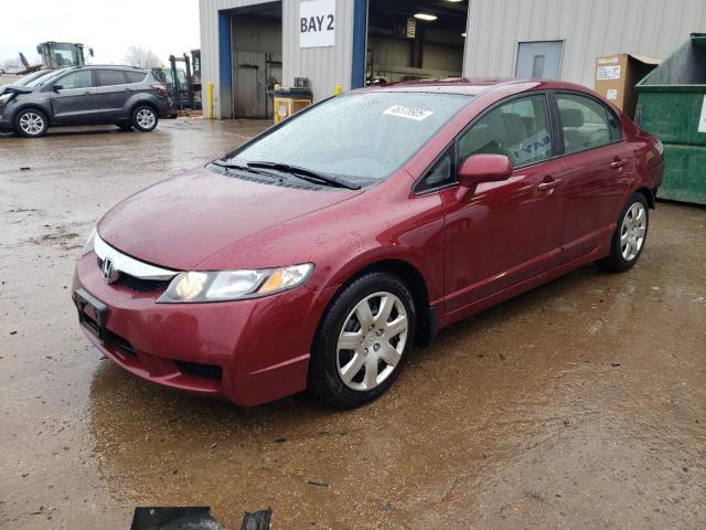 HONDA CIVIC LX 2010 with VIN 19XFA1F54AE012581 - Photo from auction