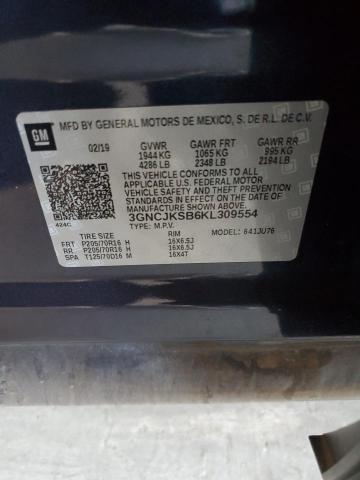 Photo 14 from auction – 2019 CHEVROLET TRAX LS with VIN 3GNCJKSB6KL309554