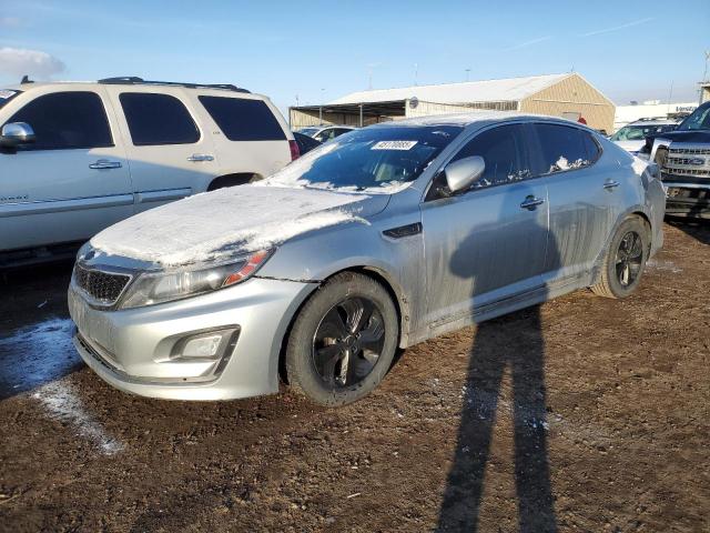 KIA OPTIMA HYB 2014 with VIN KNAGM4AD5E5071360 - Photo from auction