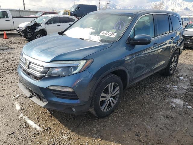 HONDA PILOT EX 2016 with VIN 5FNYF6H43GB123850 - Photo from auction