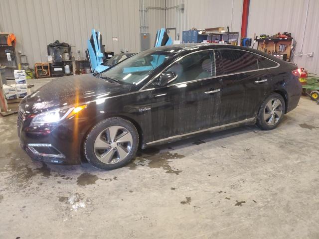 HYUNDAI SONATA HYB 2017 with VIN KMHE34L33HA075982 - Photo from auction