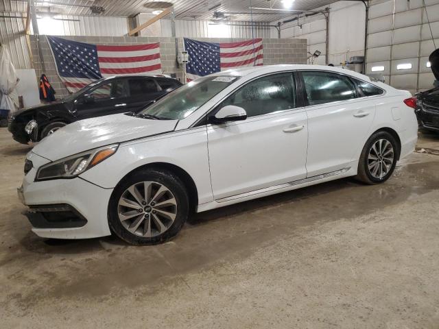 HYUNDAI SONATA SPO 2015 with VIN 5NPE34AF5FH090149 - Photo from auction