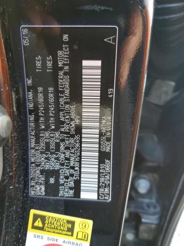 Photo 14 from auction – 2016 TOYOTA HIGHLANDER with VIN 5TDJKRFH7GS296495