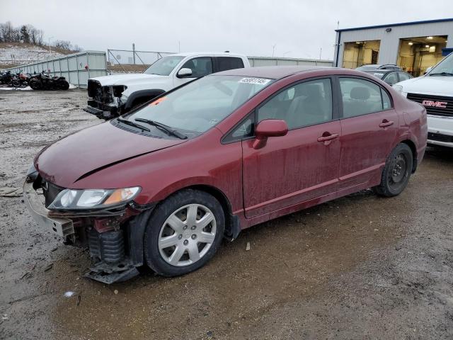 Photo 1 from auction – 2010 HONDA CIVIC LX with VIN 19XFA1F58AE009456