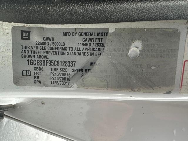 Photo 10 from auction – 2012 CHEVROLET COLORADO with VIN 1GCESBF95C8128337
