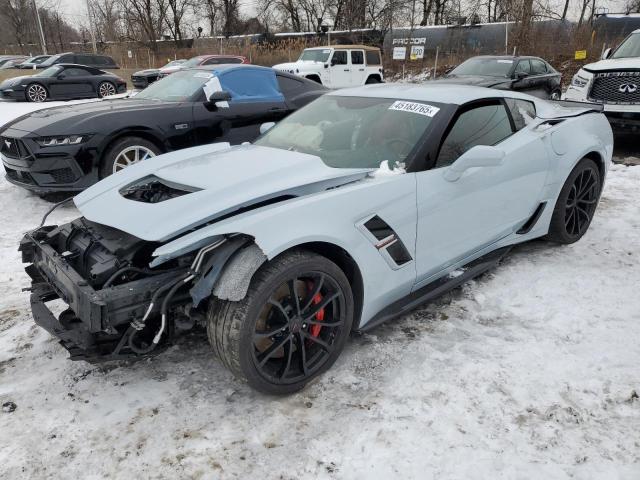 CHEVROLET CORVETTE G 2019 with VIN 1G1YW2D71K5112647 - Photo from auction