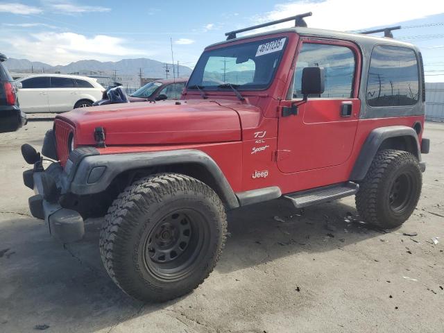 JEEP WRANGLER / 2000 with VIN 1J4FA49S7YP779204 - Photo from auction
