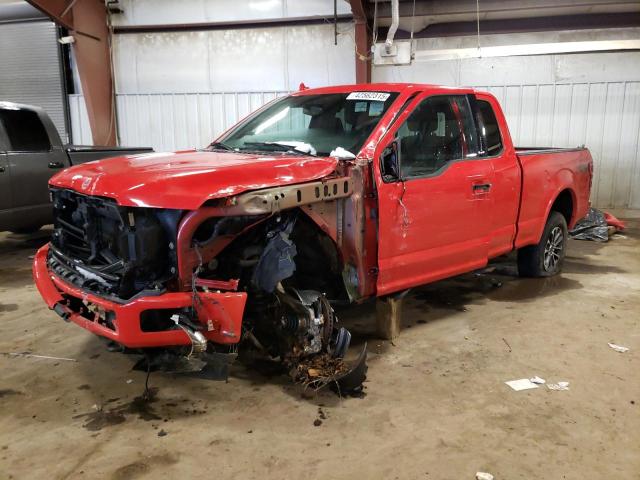 FORD F150 SUPER 2018 with VIN 1FTFX1E53JFE76497 - Photo from auction