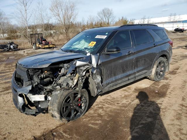 FORD EXPLORER S 2023 with VIN 1FM5K8GC7PGA03344 - Photo from auction