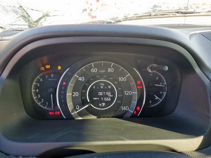 Photo 9 from auction – 2016 HONDA CR-V EXL with VIN 2HKRM3H72GH503847