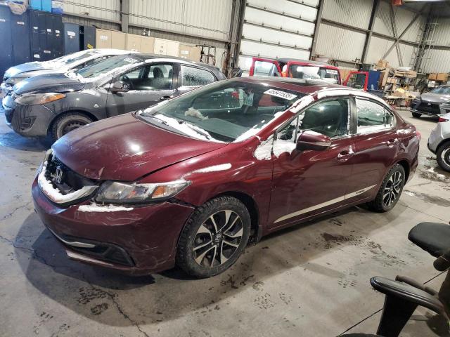 Photo 1 from auction – 2014 HONDA CIVIC LX with VIN 2HGFB2F5XEH007111