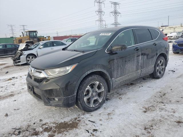 HONDA CR-V EX 2018 with VIN 7FARW2H59JE104544 - Photo from auction