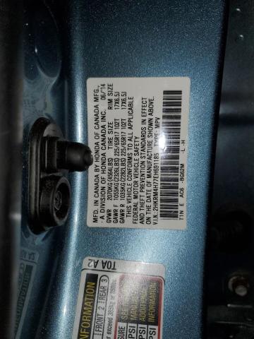 Photo 14 from auction – 2014 HONDA CR-V EXL with VIN 2HKRM4H77EH691185