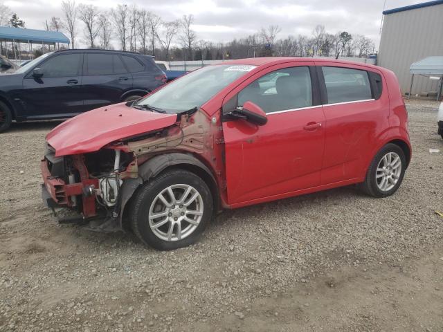 CHEVROLET SONIC LT 2013 with VIN 1G1JC6SH1D4220997 - Photo from auction