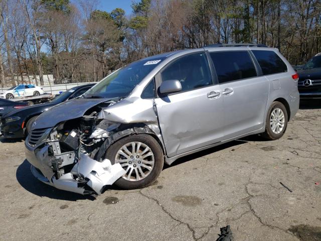TOYOTA SIENNA XLE 2012 with VIN 5TDYK3DC7CS251506 - Photo from auction