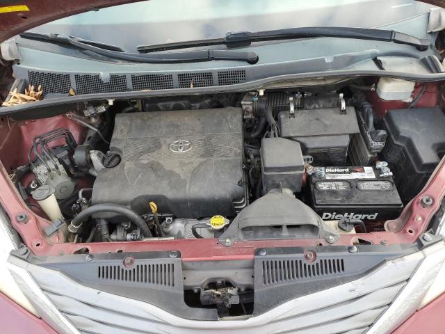 Photo 12 from auction – 2012 TOYOTA SIENNA XLE with VIN 5TDYK3DC8CS202539
