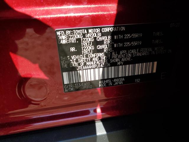 Photo 14 from auction – 2023 TOYOTA VENZA LE with VIN JTEAAAAHXPJ143226