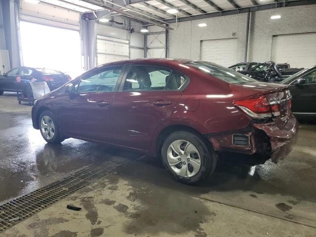 Photo 2 from auction – 2013 HONDA CIVIC LX with VIN 2HGFB2F58DH571385