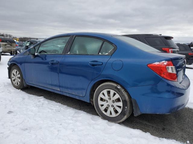 Photo 2 from auction – 2012 HONDA CIVIC LX with VIN 2HGFB2F52CH514999