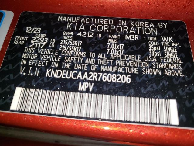 Photo 14 from auction – 2024 KIA SELTOS S with VIN KNDEUCAA2R7608206