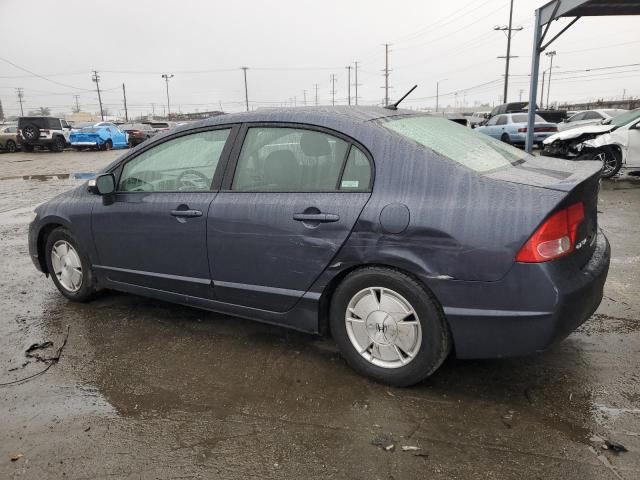 Photo 2 from auction – 2007 HONDA CIVIC HYBR with VIN JHMFA362X7S011098