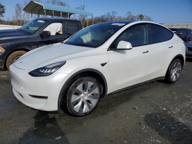 TESLA MODEL Y 2021 with VIN 5YJYGDEE9MF173243 - Photo from auction