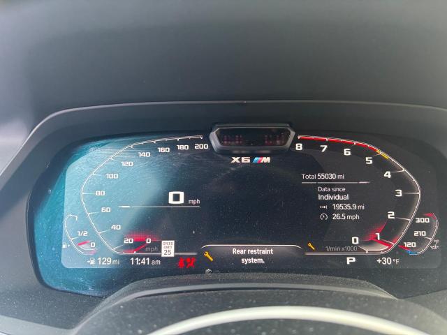 Photo 9 from auction – 2021 BMW X6 M with VIN 5YMCY0C00M9F55320