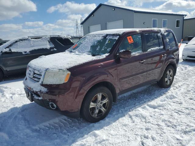 HONDA PILOT EXL 2012 with VIN 5FNYF4H54CB040211 - Photo from auction