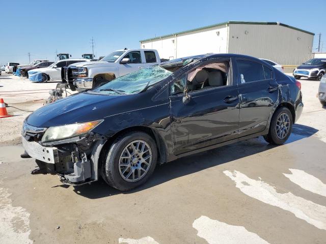 HONDA CIVIC LX 2012 with VIN 2HGFB2F51CH327981 - Photo from auction